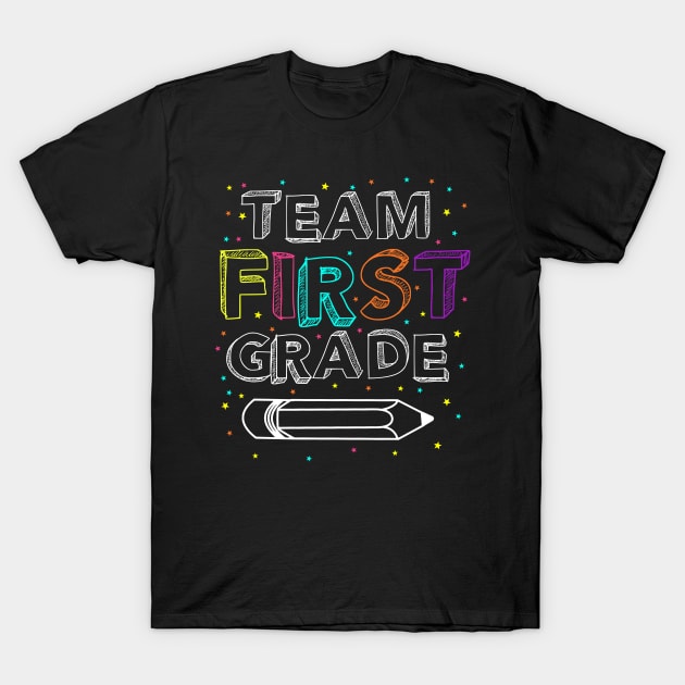 Team First Grade T-Shirt by Cooldruck